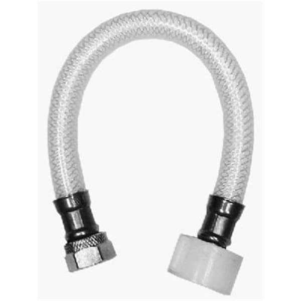 Seatsolutions 7238-20-12-1 0.5 FIP x 0.88 Ballcock x 20 in. Reinforced Poly Vinyl Toilet Connector SE697759 - main